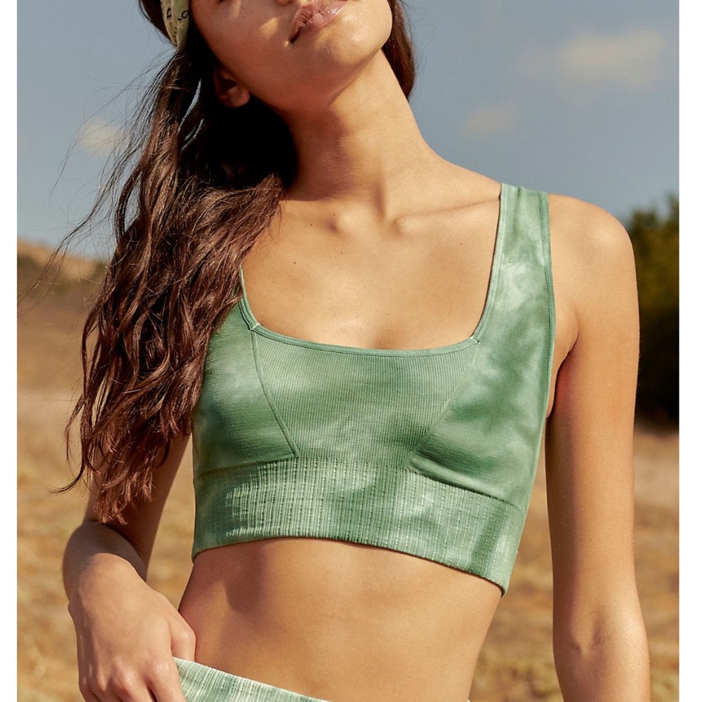 Free People Good Karma Tie-Dye Bra